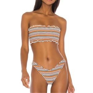Montce Donna Rib BIKINI - Ruffle Edge Beau Bikini Top & Lulu Bottom
